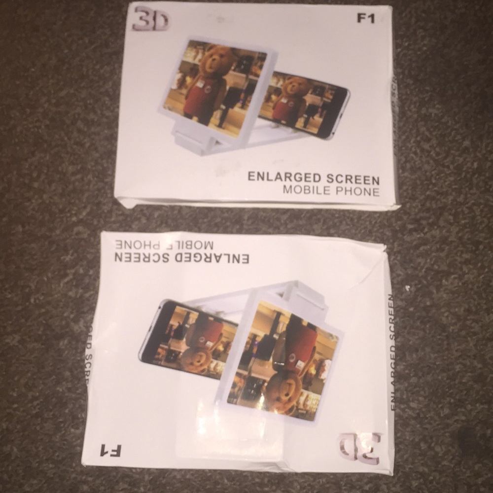3d enlarged screen for mobile phones